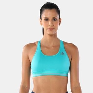 Adidas Climachill Women's Aqua Blue Sports Bra Size Small